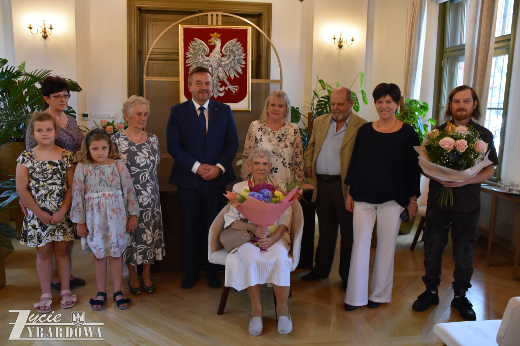 100. urodziny żyrardowianki Anny Piotrowskiej