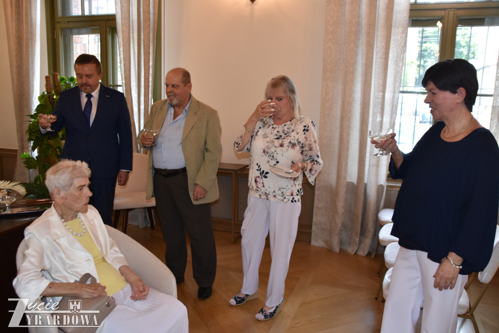 100. urodziny żyrardowianki Anny Piotrowskiej
