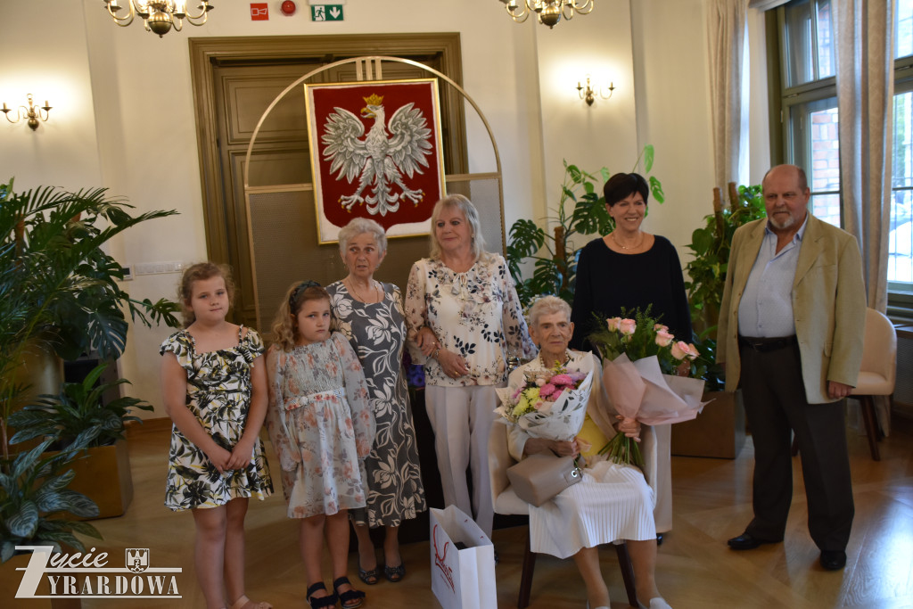 100. urodziny żyrardowianki Anny Piotrowskiej