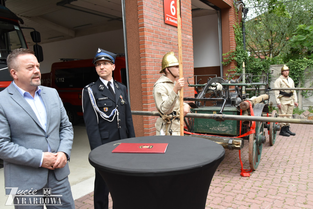 Są dumni z historii żyrardowskiego pożarnictwa