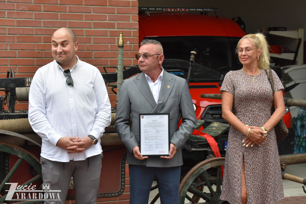 Są dumni z historii żyrardowskiego pożarnictwa