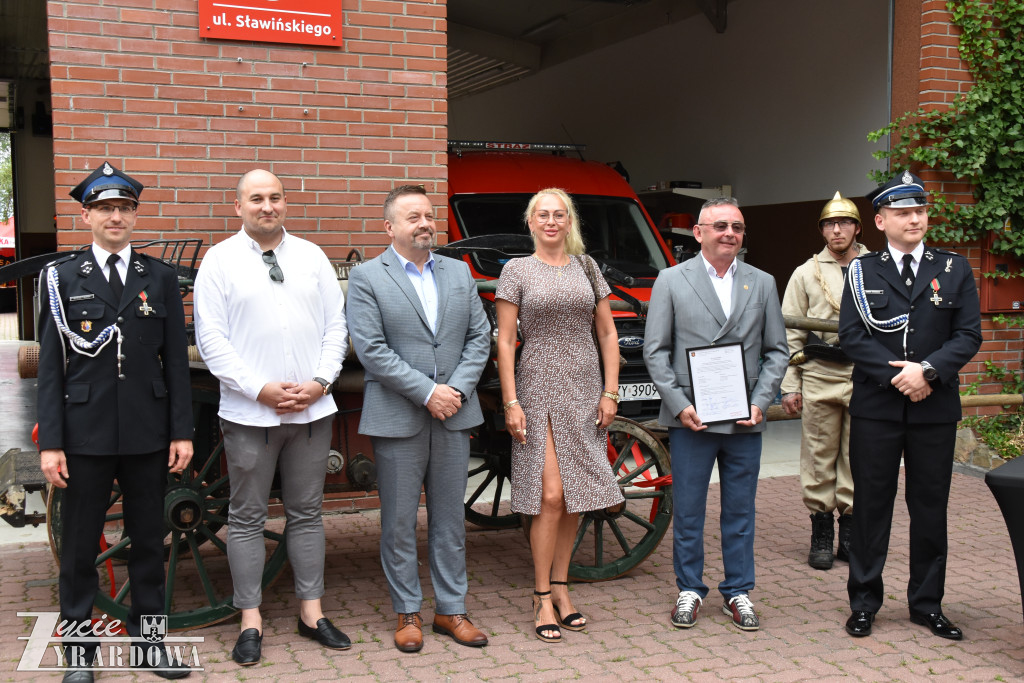 Są dumni z historii żyrardowskiego pożarnictwa