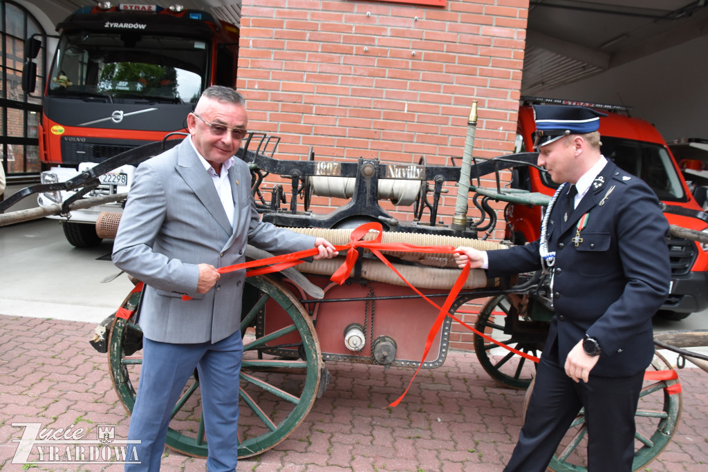 Są dumni z historii żyrardowskiego pożarnictwa
