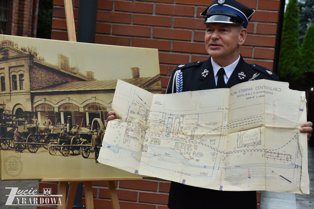 Są dumni z historii żyrardowskiego pożarnictwa
