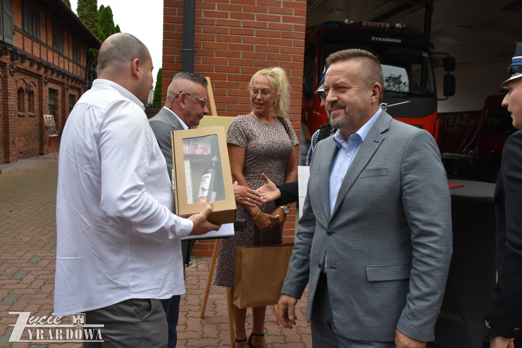 Są dumni z historii żyrardowskiego pożarnictwa