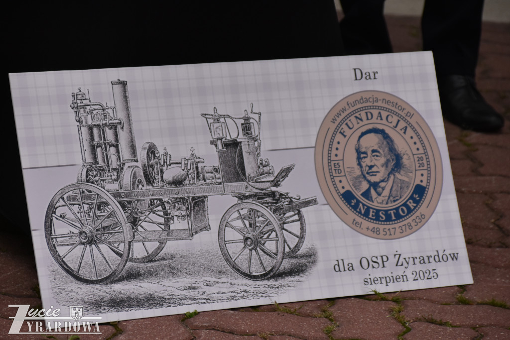 Są dumni z historii żyrardowskiego pożarnictwa