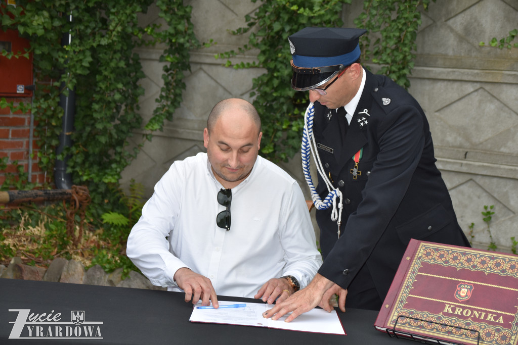 Są dumni z historii żyrardowskiego pożarnictwa