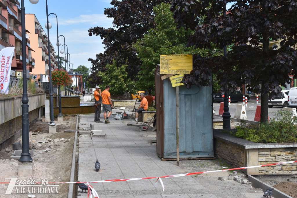 Na ulicy Okrzei będzie mniej betonu