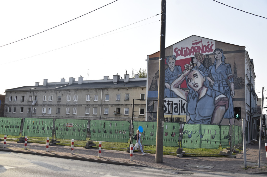 Mural „Solidarności” wraca do Żyrardowa