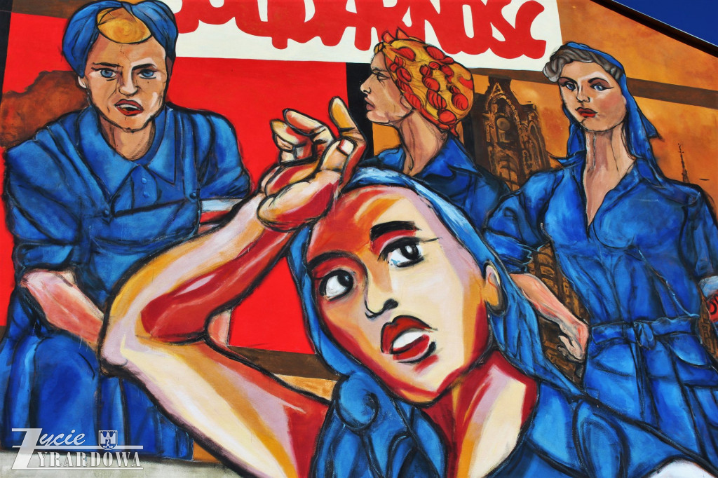 Mural „Solidarności” wraca do Żyrardowa
