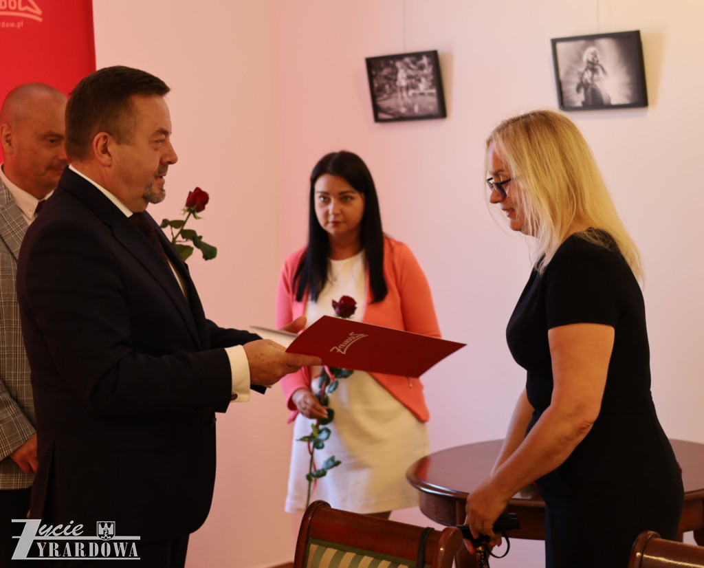Dwunastu żyrardowskich nauczycieli z awansem