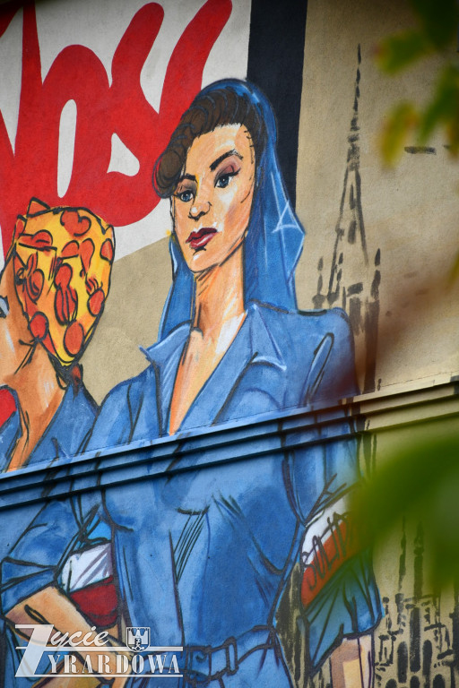 Mural Solidarności w nowym miejscu