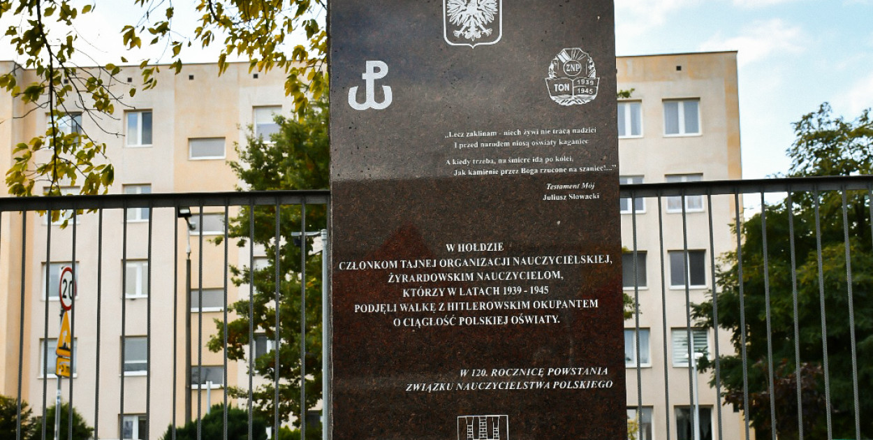 Żyrardów oddał hołd cichym bohaterom edukacji