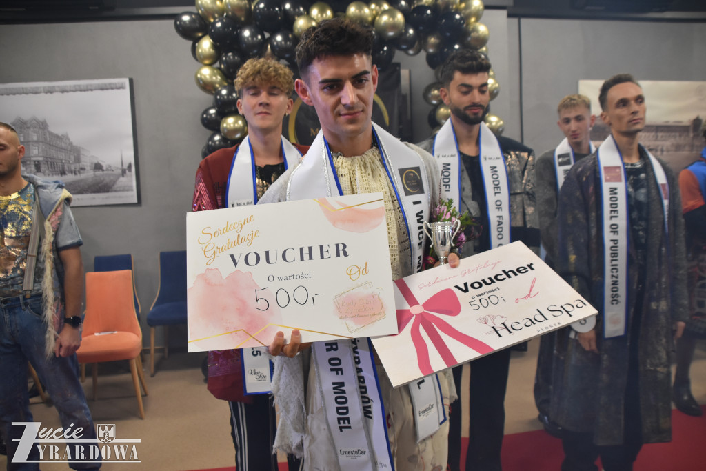 W Żyrardowie wybierano Mister of Model