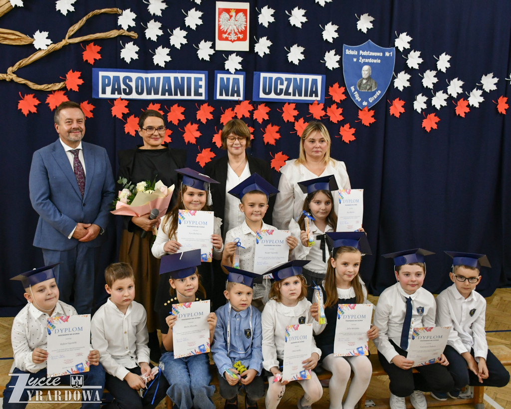 Pasowanie na ucznia w Jedynce