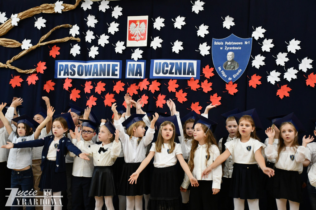 Pasowanie na ucznia w Jedynce