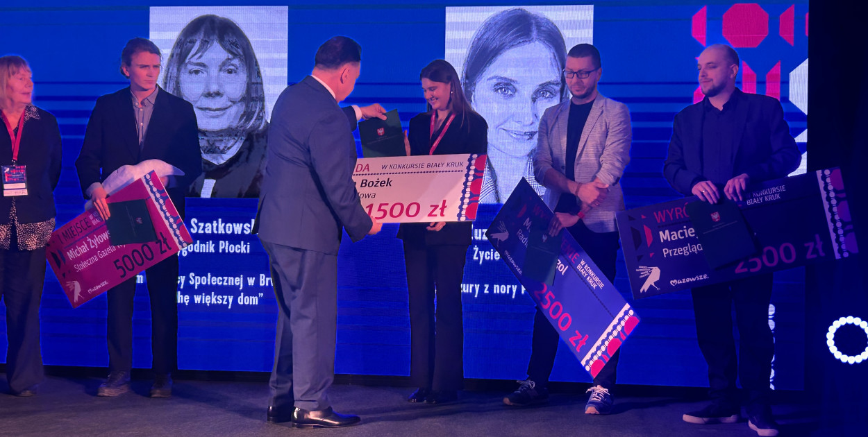 „Białe Kruki” i nagrody przyznano dziennikarzom