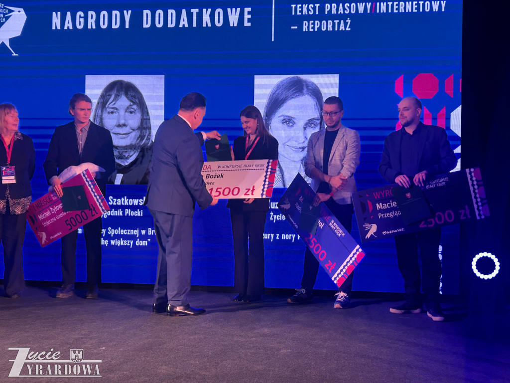 „Białe Kruki” i nagrody przyznano dziennikarzom