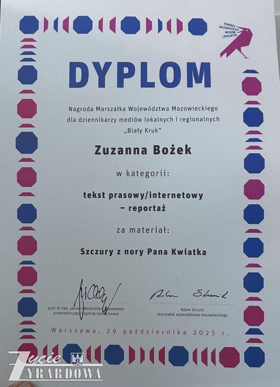 „Białe Kruki” i nagrody przyznano dziennikarzom