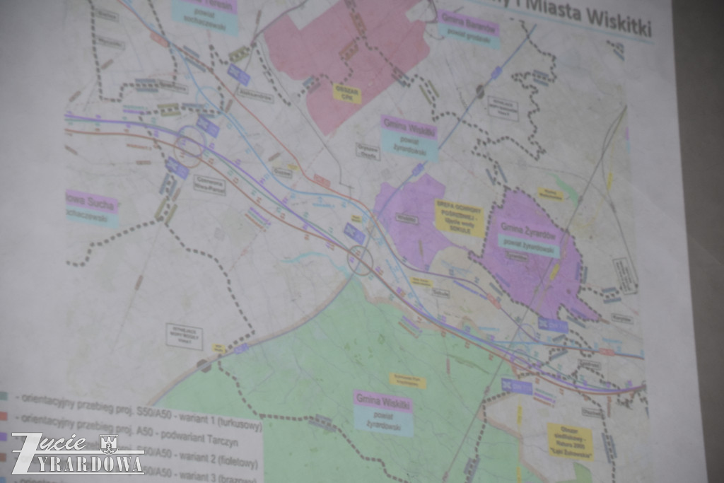 Decydują się losy przebiegu OAW przez Gminę Wiskitki