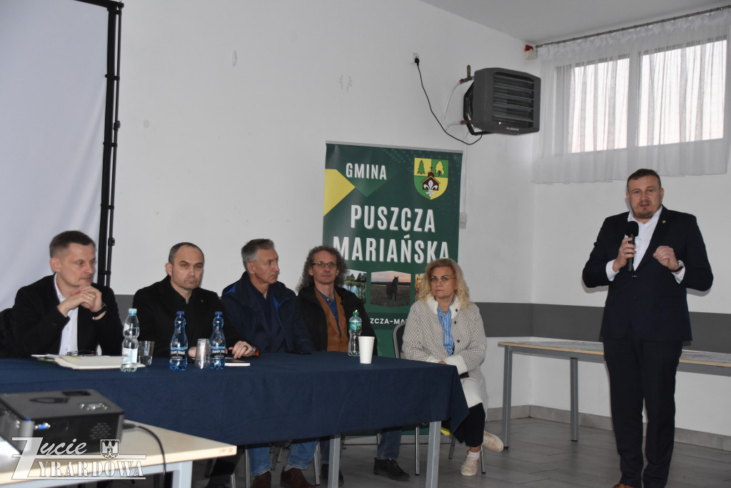 Gmina Puszcza Mariańska dyskutowała o AOW
