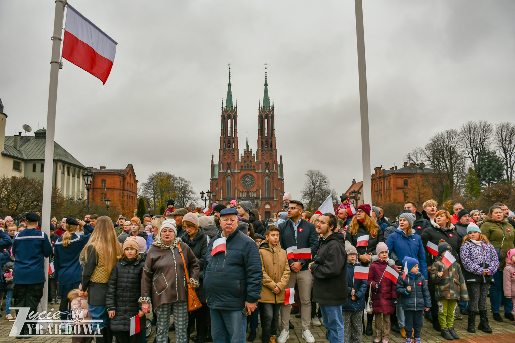 Żyrardów uczcił 107. rocznicę niepodległości