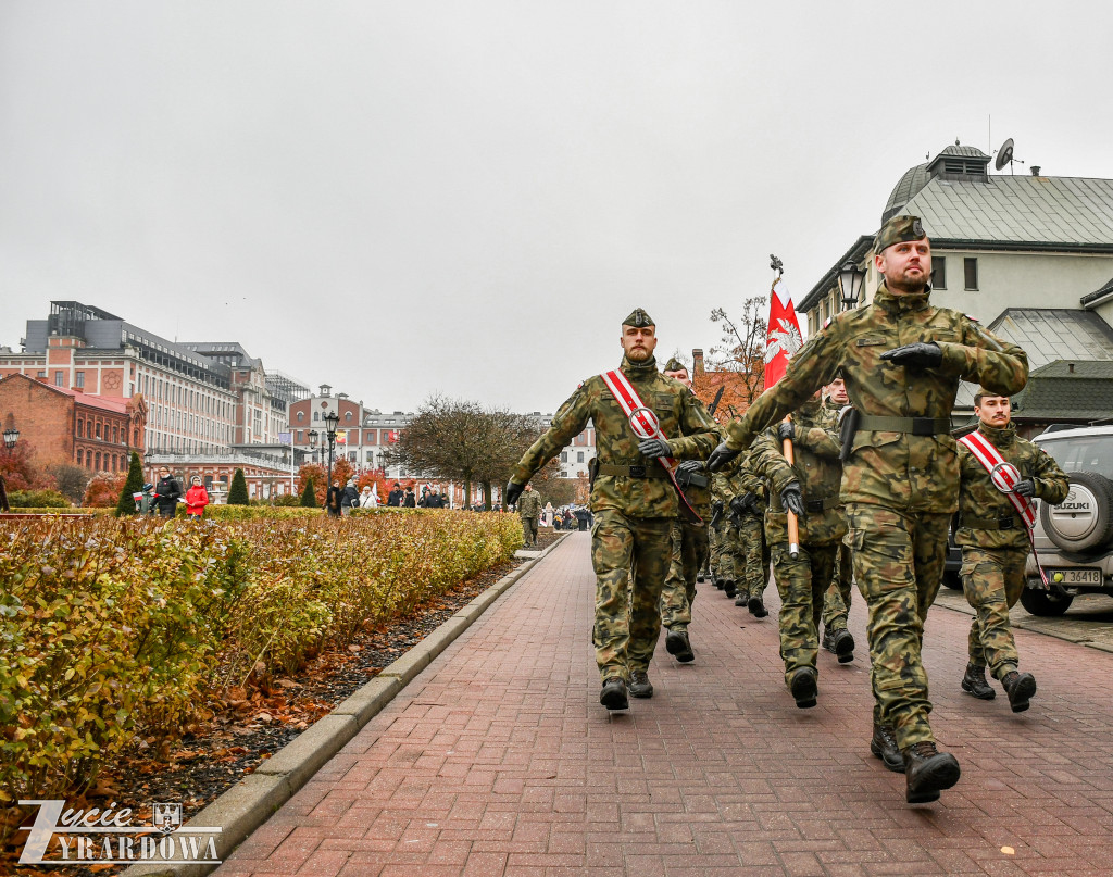 Żyrardów uczcił 107. rocznicę niepodległości