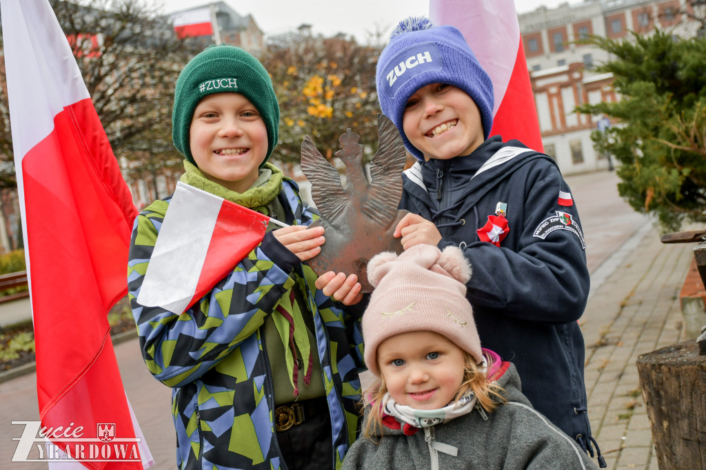Żyrardów uczcił 107. rocznicę niepodległości