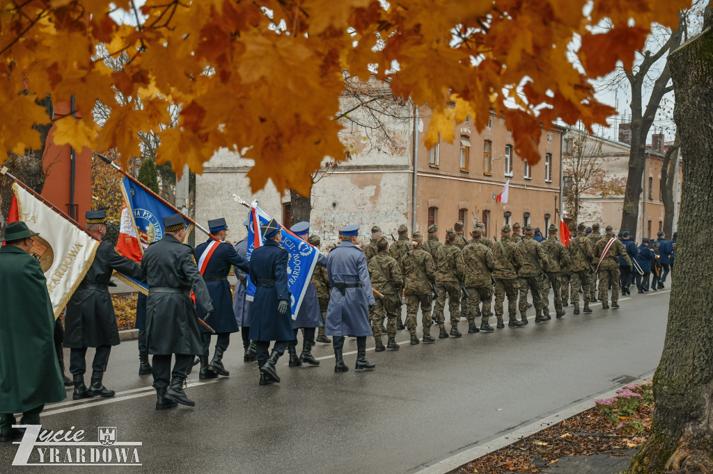 Żyrardów uczcił 107. rocznicę niepodległości