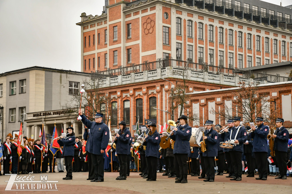 Żyrardów uczcił 107. rocznicę niepodległości