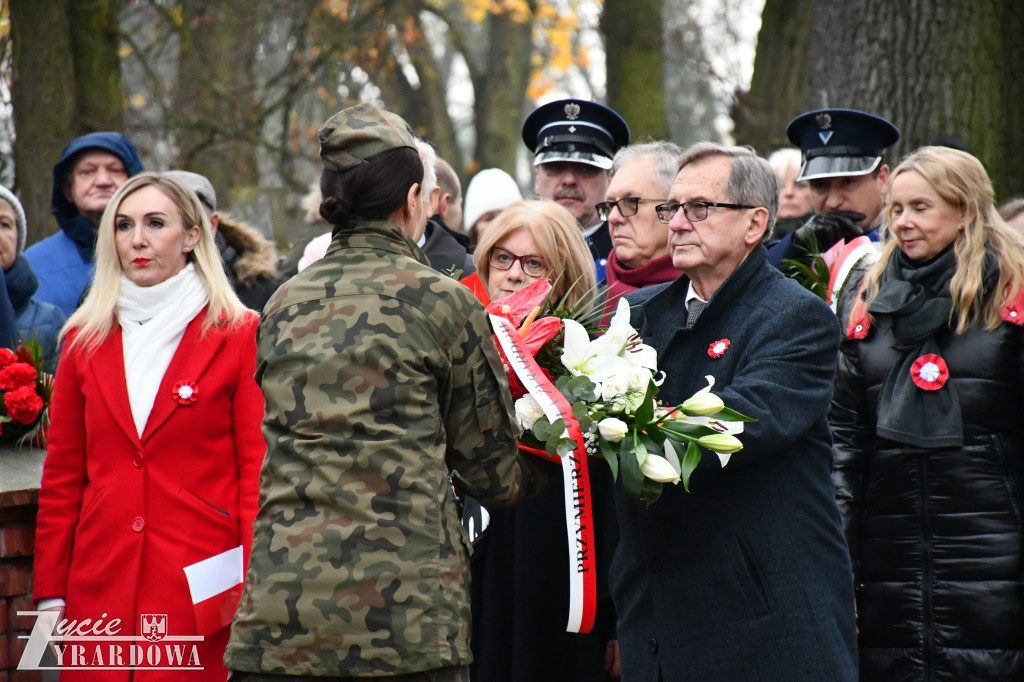 Żyrardów uczcił 107. rocznicę niepodległości