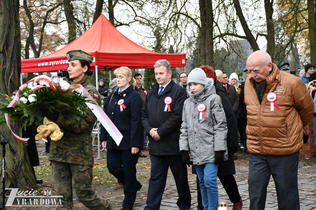 Żyrardów uczcił 107. rocznicę niepodległości
