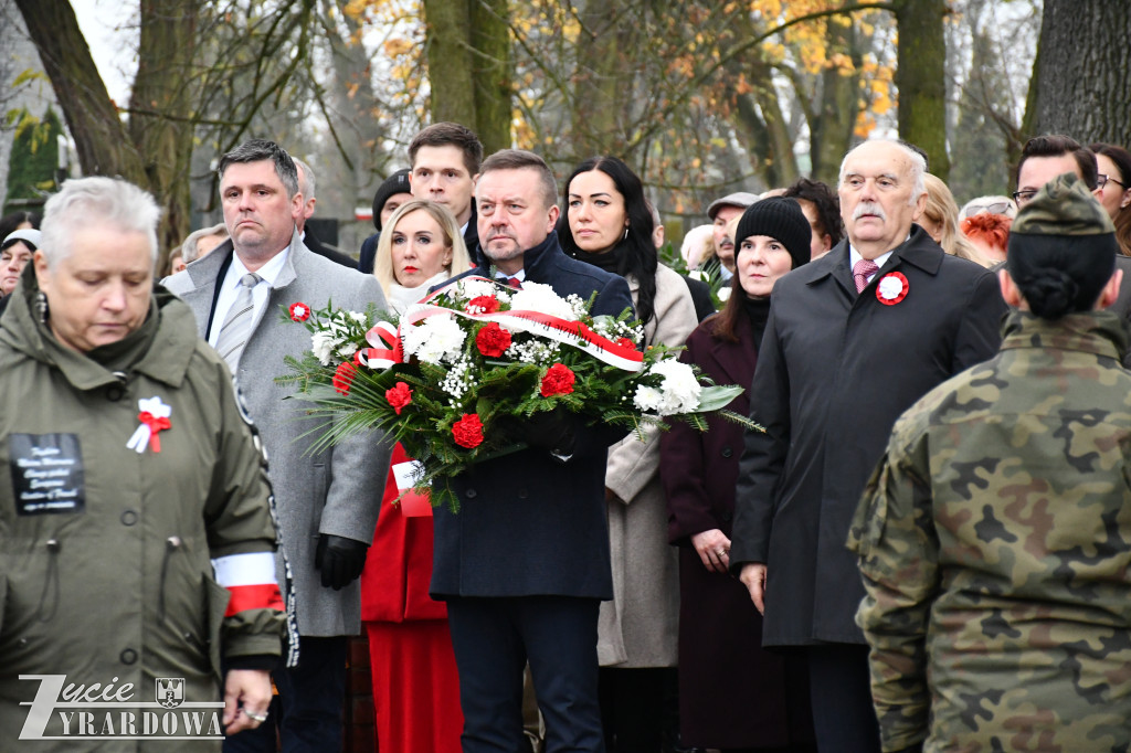 Żyrardów uczcił 107. rocznicę niepodległości