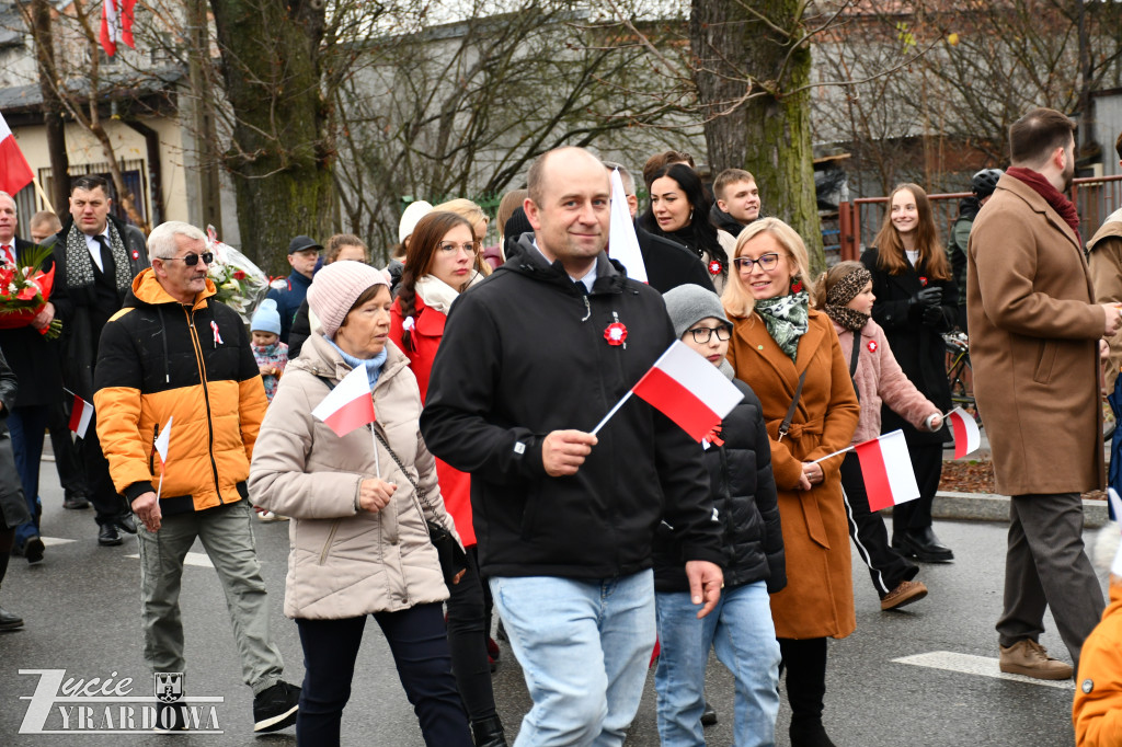 Żyrardów uczcił 107. rocznicę niepodległości