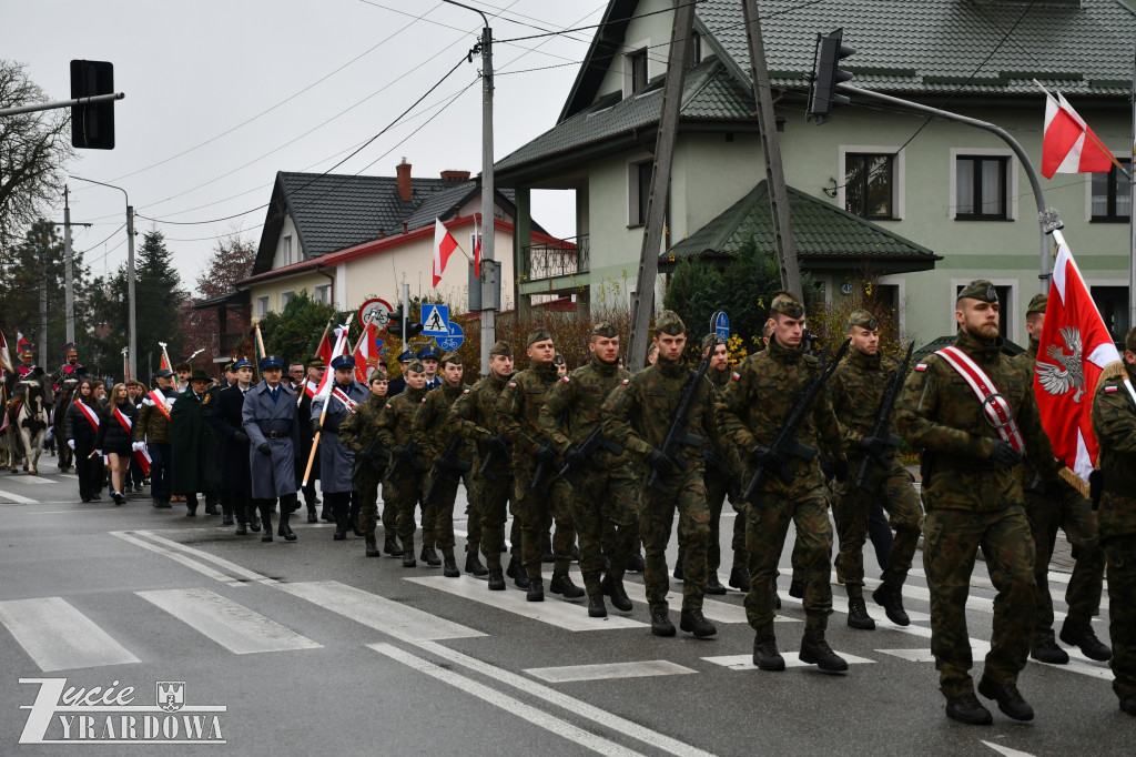 Żyrardów uczcił 107. rocznicę niepodległości