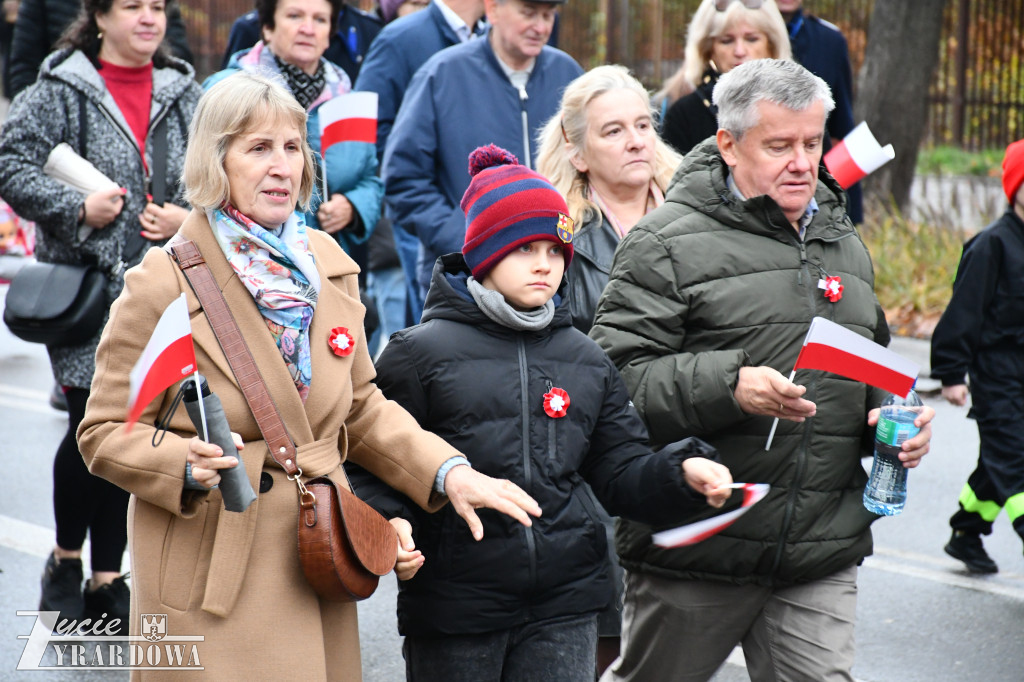 Żyrardów uczcił 107. rocznicę niepodległości