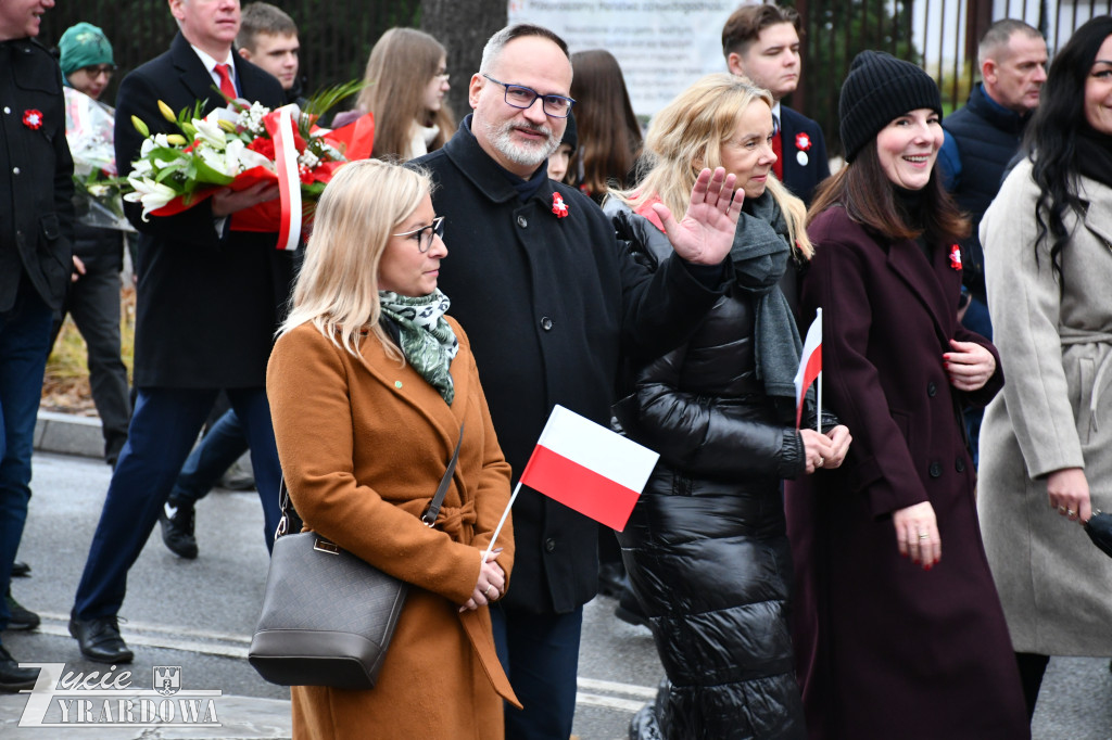 Żyrardów uczcił 107. rocznicę niepodległości