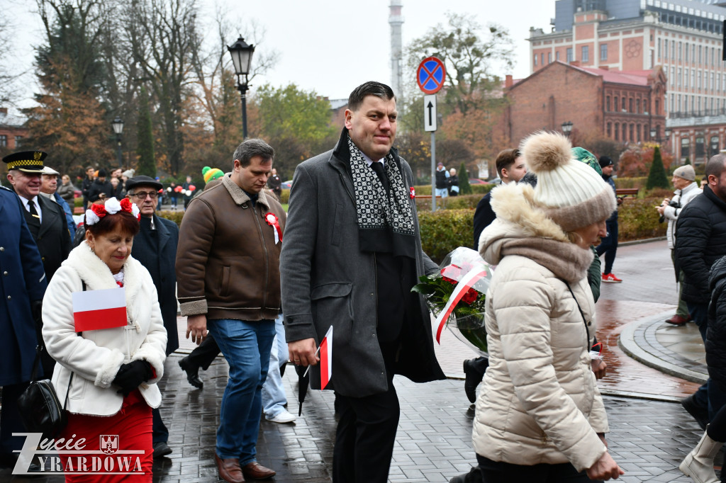 Żyrardów uczcił 107. rocznicę niepodległości
