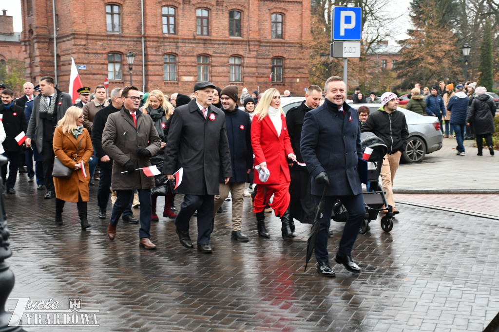 Żyrardów uczcił 107. rocznicę niepodległości