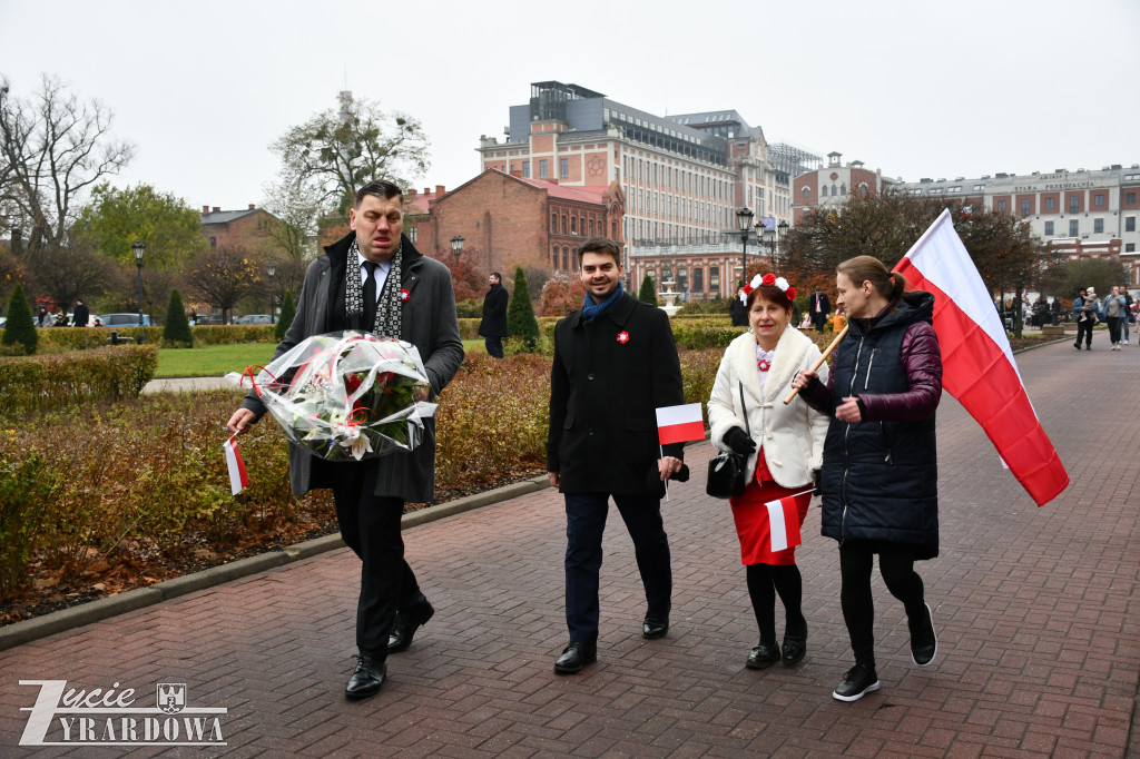Żyrardów uczcił 107. rocznicę niepodległości