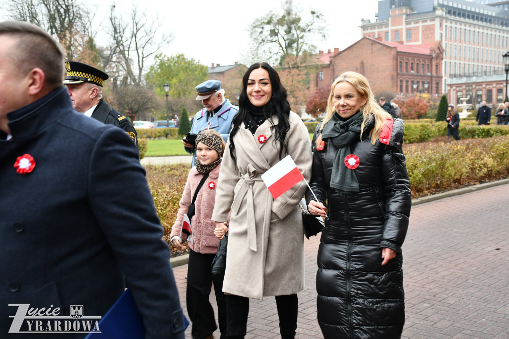 Żyrardów uczcił 107. rocznicę niepodległości