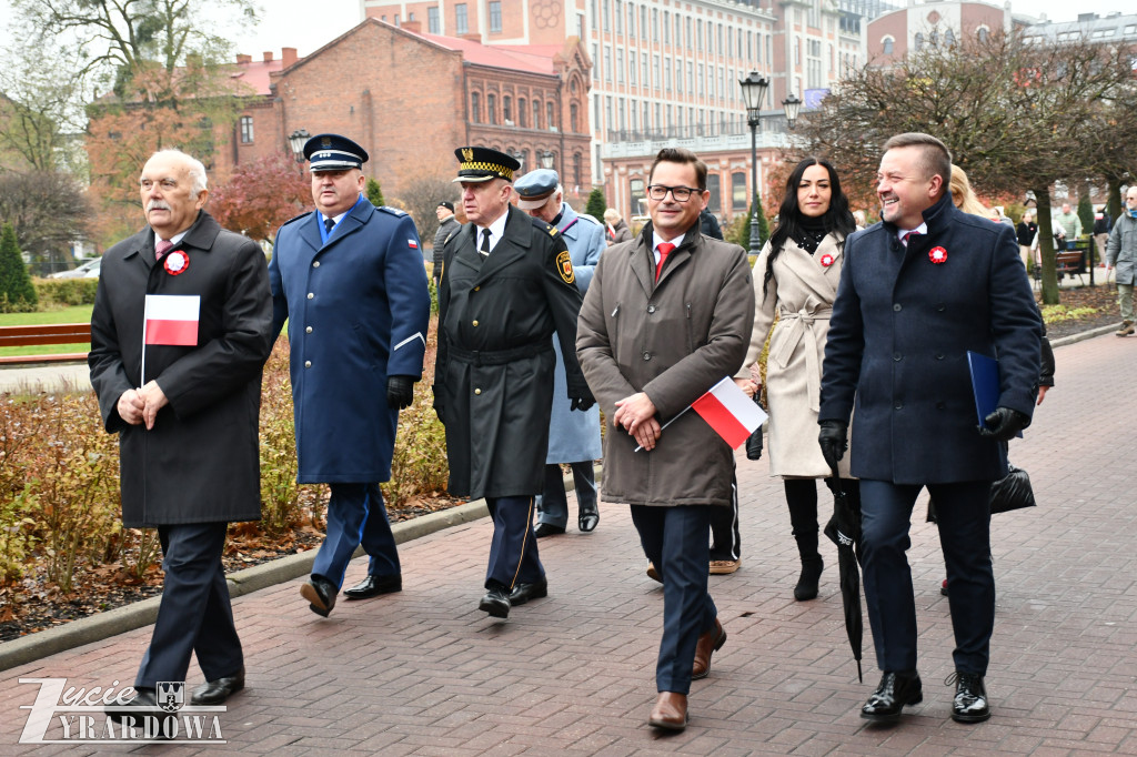 Żyrardów uczcił 107. rocznicę niepodległości