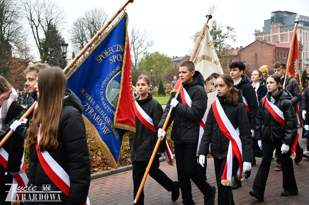 Żyrardów uczcił 107. rocznicę niepodległości