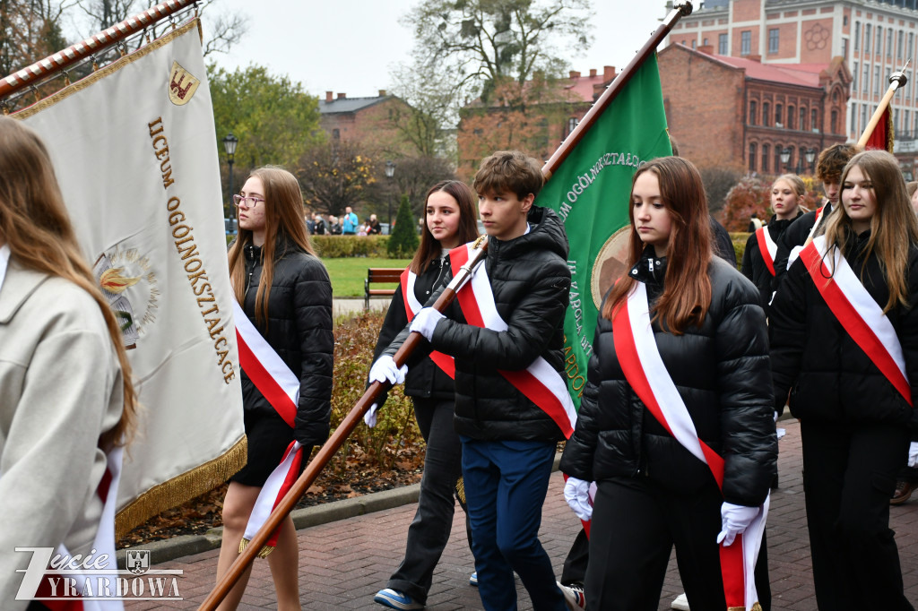 Żyrardów uczcił 107. rocznicę niepodległości
