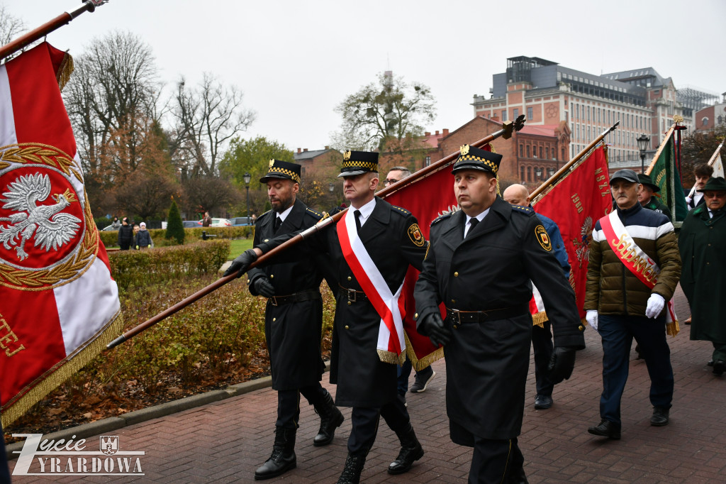 Żyrardów uczcił 107. rocznicę niepodległości