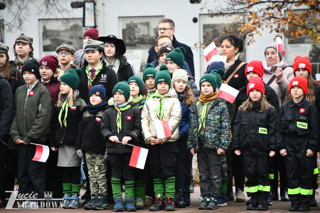 Żyrardów uczcił 107. rocznicę niepodległości