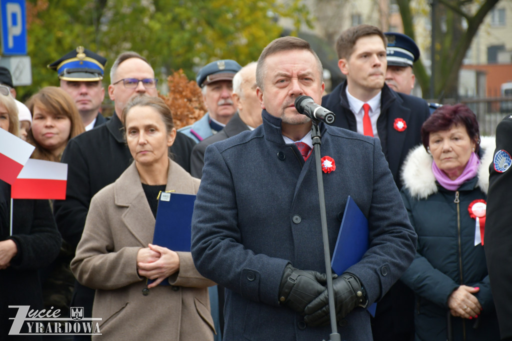 Żyrardów uczcił 107. rocznicę niepodległości