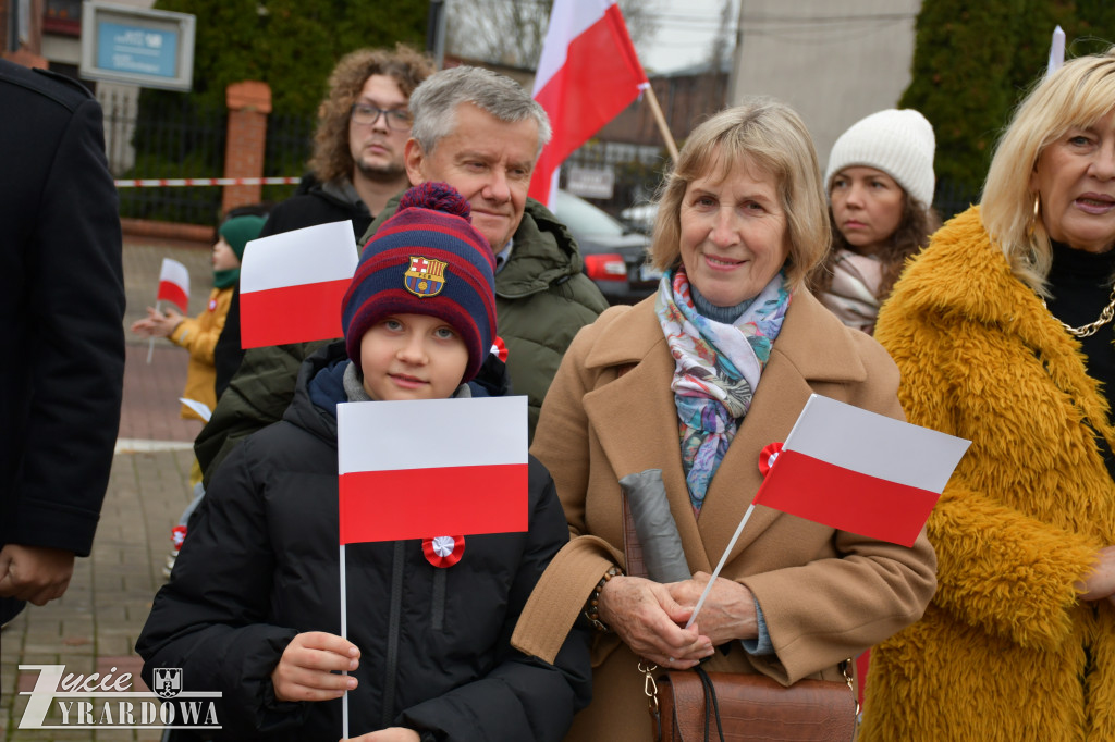 Żyrardów uczcił 107. rocznicę niepodległości