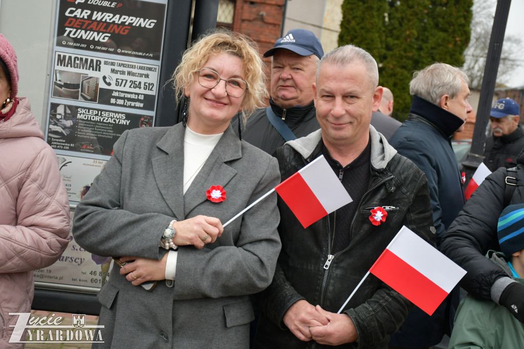 Żyrardów uczcił 107. rocznicę niepodległości