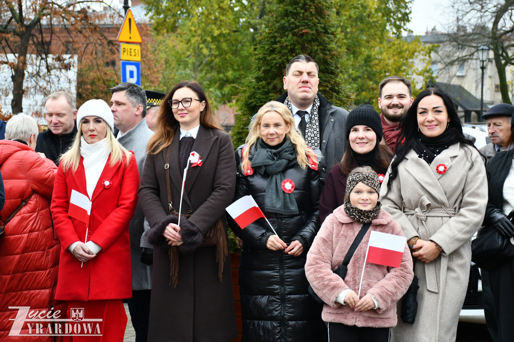 Żyrardów uczcił 107. rocznicę niepodległości